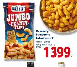 Lidl Mcennedy Puffasztott kukoricasnack ajánlat