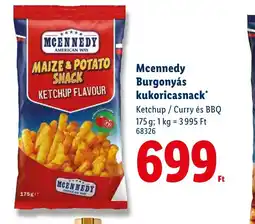 Lidl Mcennedy Burgonyás kukoricasnack ajánlat