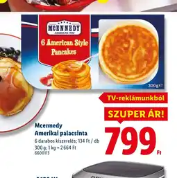 Lidl Mcennedy Amerikai palacsinta ajánlat