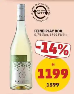 PENNY FEIND PLAY BOR ajánlat