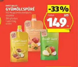 ALDI Sweet Valley Gyümölcspüré ajánlat