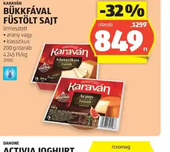 ALDI Karaván Bükkfával Füstölt Sajt ajánlat
