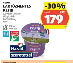 ALDI Milsani Laktzmentes Kefir ajánlat