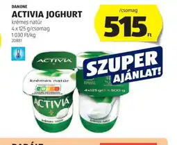 ALDI Danone Activia Joghurt ajánlat