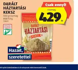 ALDI Darált Háztartási Keksz ajánlat