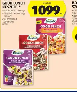 ALDI Bonduelle Good Lunch Készétel ajánlat