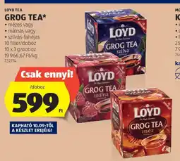 ALDI Loyd Tea Grog Tea ajánlat