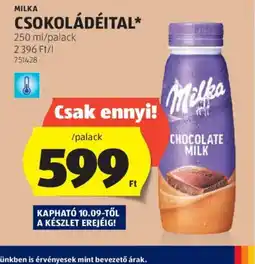 ALDI Milka Csokoládéital ajánlat