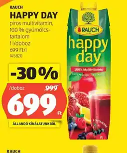ALDI Rauch Happy Day ajánlat