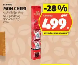 ALDI Ferrero Mon Chéri ajánlat