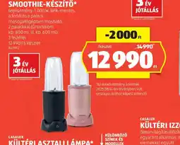 ALDI Smoothie-kész KÜLTÉRI IZZÓ⭑tő ajánlat