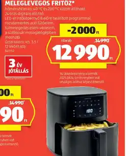 ALDI Ambiano Meleglevegős Fritőz ajánlat