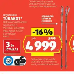 ALDI Adventuridge Túrabot ajánlat