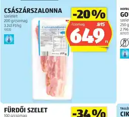 ALDI Császárszalonna ajánlat