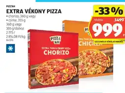 ALDI Pizzah Extra Vékony Pizza ajánlat