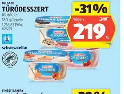 ALDI Milsani Túrdesszert ajánlat