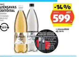 ALDI Kinley Szénsavas Üdítőital ajánlat