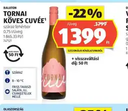 ALDI Balaton Tornai Köves Cuvée ajánlat