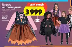 ALDI L&D Gyermek Halloween-jelmez ajánlat