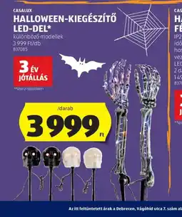 ALDI Casalux Halloween-kiegészítő LED-del ajánlat