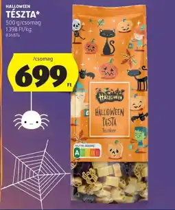 ALDI Halloween Tészta ajánlat