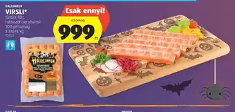ALDI Halloween Virsli ajánlat