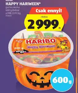 ALDI Haribo Happy Hariween ajánlat