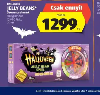 ALDI Halloween Jelly Beans ajánlat