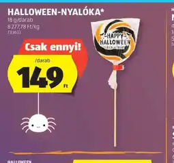 ALDI Halloween-nyalka ajánlat