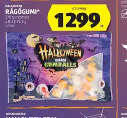 ALDI Halloween Rággumi ajánlat