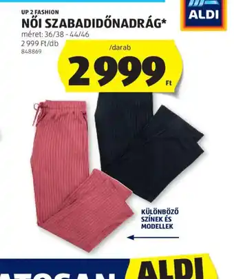 ALDI Női Szabadidőnadrág ajánlat