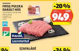 ALDI Friss Pulyka Darált Hús ajánlat