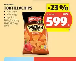 ALDI Snack Fun Tortillachips ajánlat