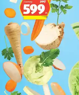 ALDI Leveszöldség ajánlat