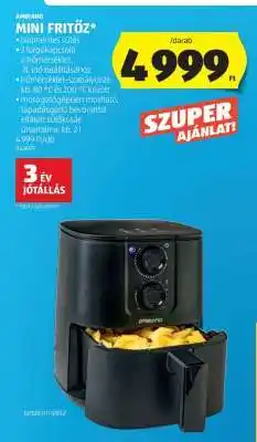ALDI AMBIANO MINI FRITŐZ ajánlat