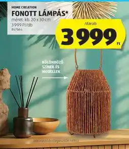 ALDI Fonott Lámpás ajánlat