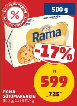 PENNY RAMA Sütőmargarin ajánlat