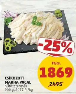 PENNY Csíkozott Marha Pacal ajánlat