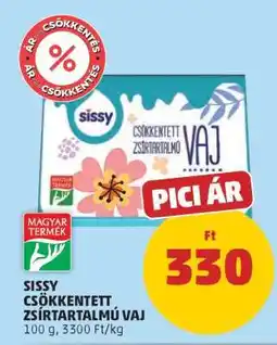 PENNY Sissy Csökkentett Zsírtartalmú Vaj ajánlat
