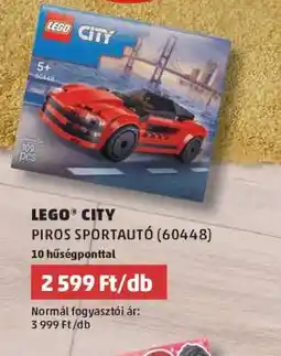 PENNY LEGO CITY PIROS SPORTAUTÓ (60448) ajánlat