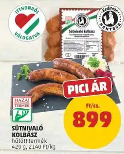 PENNY Sütni való kolbász ajánlat