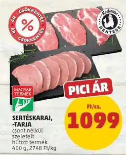 PENNY Sertéskaraj, -tarja ajánlat