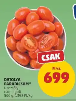 PENNY Datolya- paradicsom ajánlat