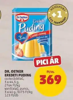 PENNY Dr. Oetker Eredeti Puding ajánlat