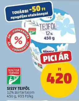 PENNY Sissy Tejföl ajánlat