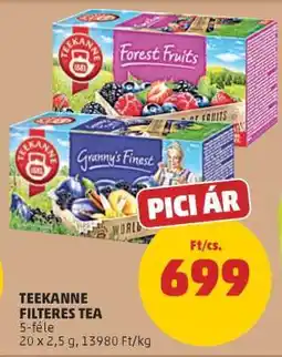 PENNY TEEKANNE FILTERES TEA ajánlat
