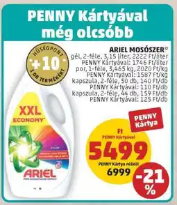 PENNY ARIEL Mosószer ajánlat