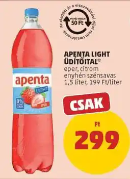 PENNY Apenta Light Üdítőital ajánlat