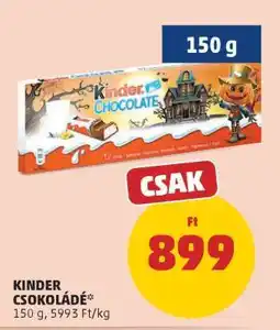 PENNY KINDER Csokoládé ajánlat