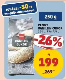 PENNY PENNY Vanillin Cukor ajánlat
